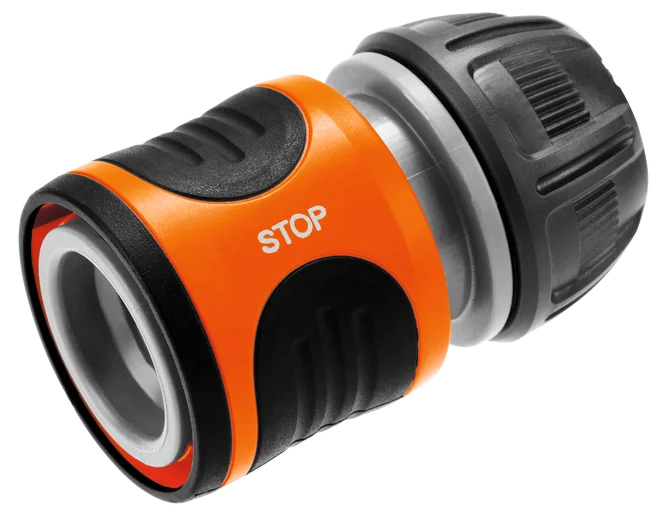 Conector Stop para manguera 13–15 mm (1/2″–5/8″) 18213-20 – Gardena Tres Arroyos Annechini